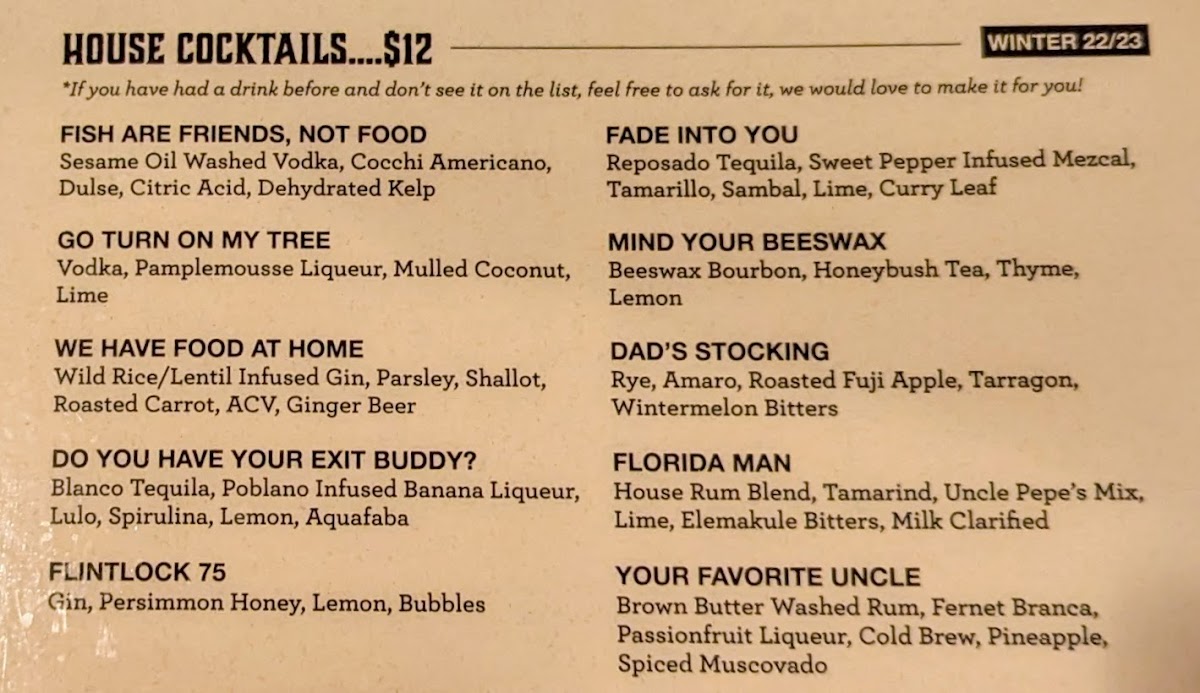 The Cardinal Menu - Image 3